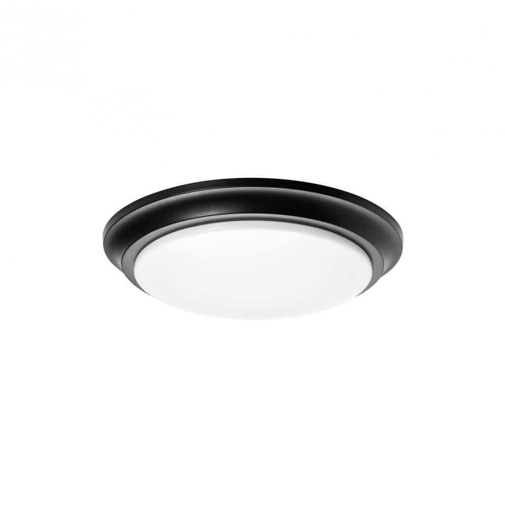 Baron 12&#39;&#39; Flush Mount LED 17W 120V BK