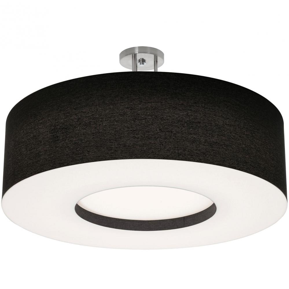 Montclair 30&#39;&#39; LED Ceiling,120-277V,5 CCT,SN w/ BK