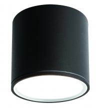 AFX Lighting, Inc. EVYW0405LAJD2BK - Everly 5'' Outdoor LED Ceiling 12W 120-277V BK