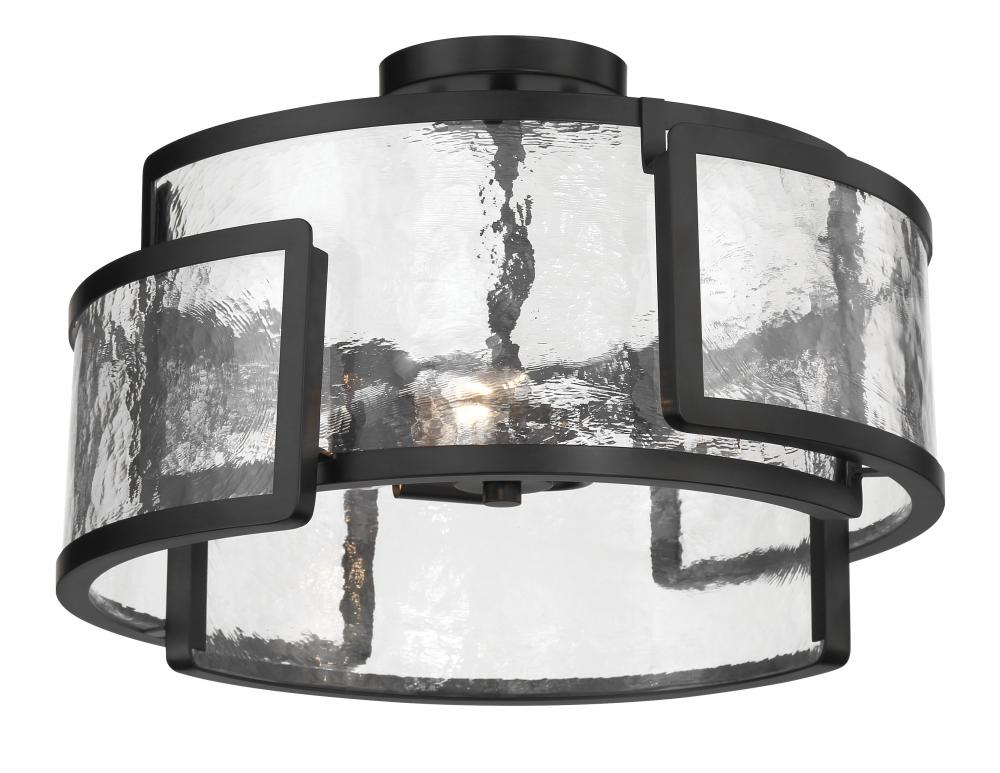 Bella Collina 3 Light Semi Flush Mount