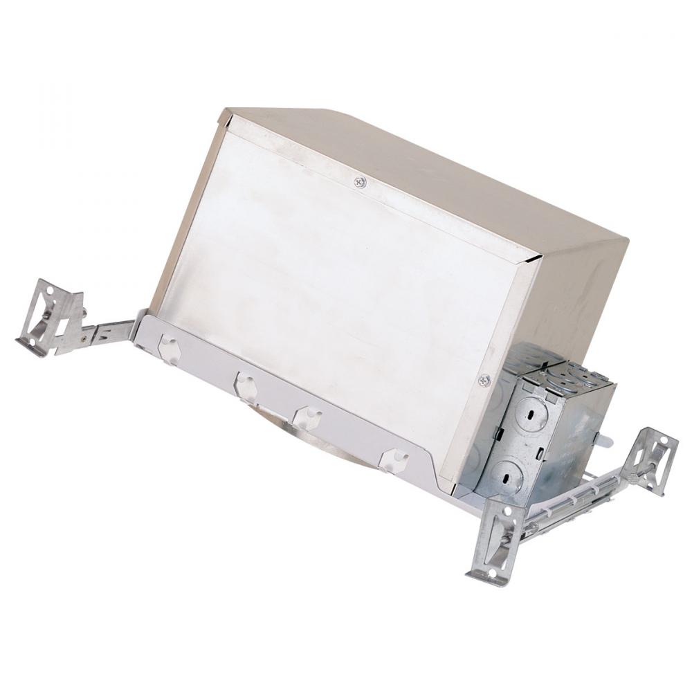 6&#34; Line Voltage IC AT Sloped Ceiling New Construction Double Wall Housing