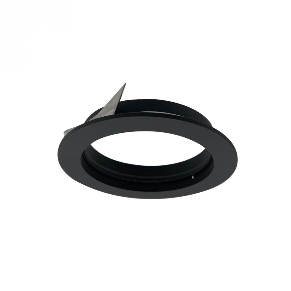 4&#34; Iolite PLUS Trimless to Flanged Converter Accessory, Black