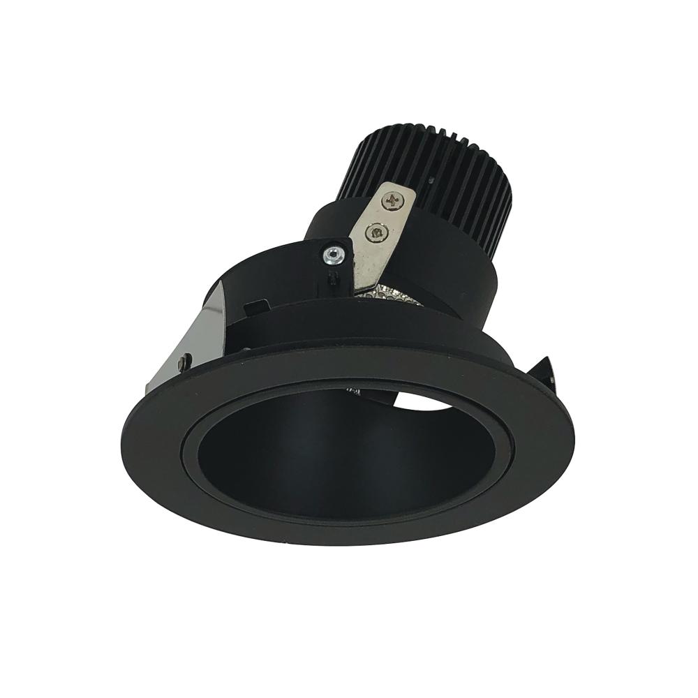 4&#34; Iolite LED Round Adjustable Deep Reflector, 800lm / 14W, 5000K, Black Reflector / Black