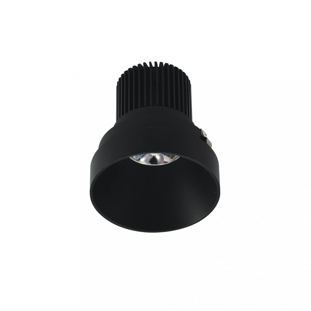4&#34; Iolite LED Round Trimless Downlight, 10-Degree Optic, 800lm / 12W, 2700K, Black Finish