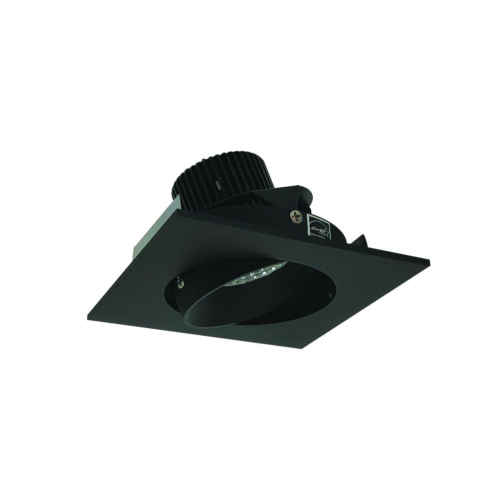 4&#34; Iolite LED Square Adjustable Cone Reflector, 800lm / 14W, 5000K, Black Reflector / Black