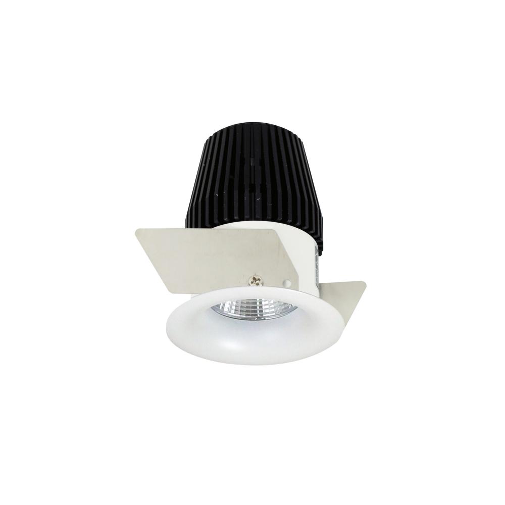 1&#34; Iolite LED NTF Round Bullnose, 600lm, 3500K, Matte Powder White finish