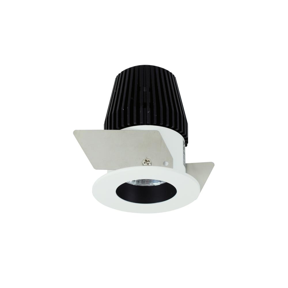 1&#34; Iolite LED BWF Round Reflector, 600lm, 2700K, Black Reflector / White Flange