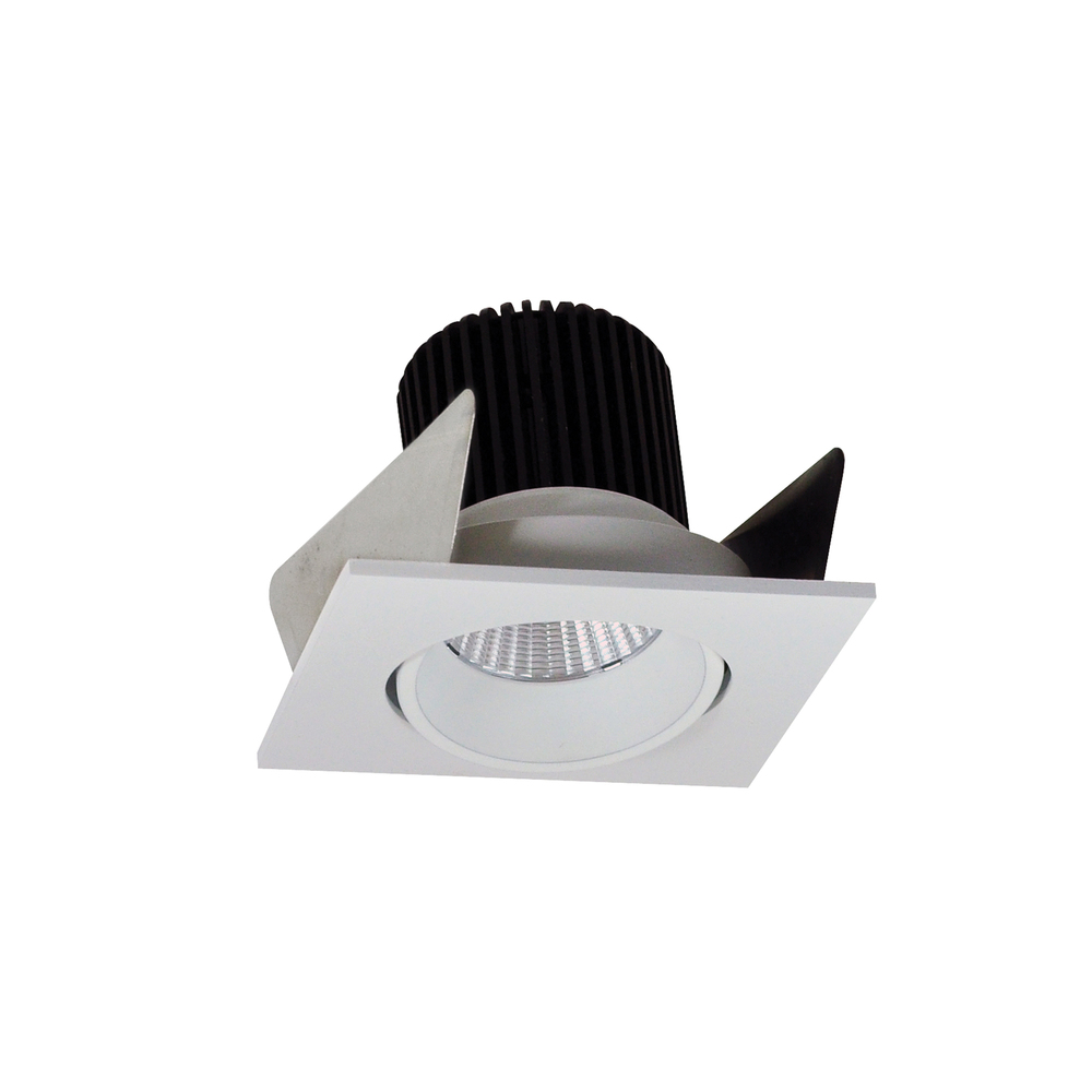 2&#34; Iolite LED Square Adjustable Cone Reflector, 800lm / 14W, 5000K, White Reflector / White