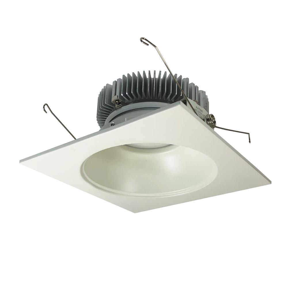 6&#34; Cobalt Dedicated High Lumen Square/Round, 1500lm, 2700K, Matte Powder White