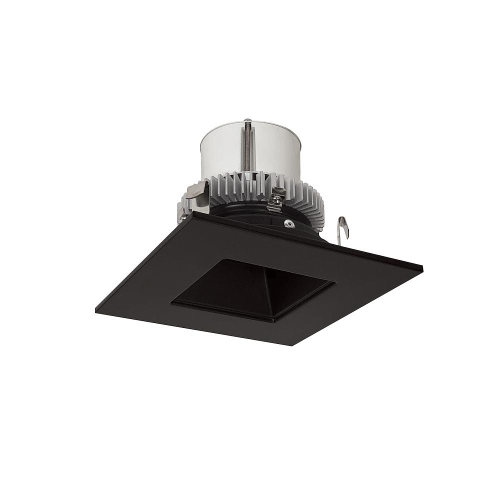 4&#34; Cobalt Click LED Retrofit, Square Reflector, 1000lm / 12W, 2700K, Black Reflector / Black