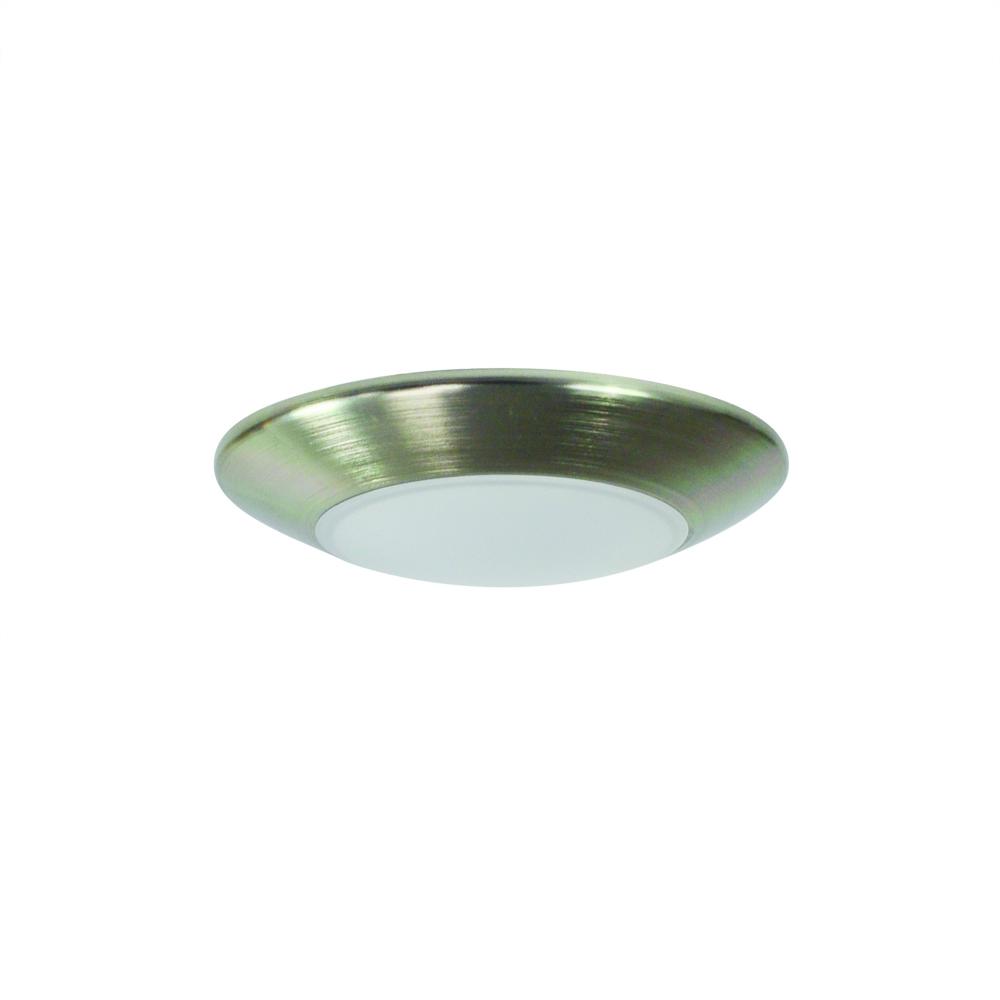 4&#34; AC Opal LED Surface Mount, 700lm / 10.5W, 4000K, Natural Metal finish