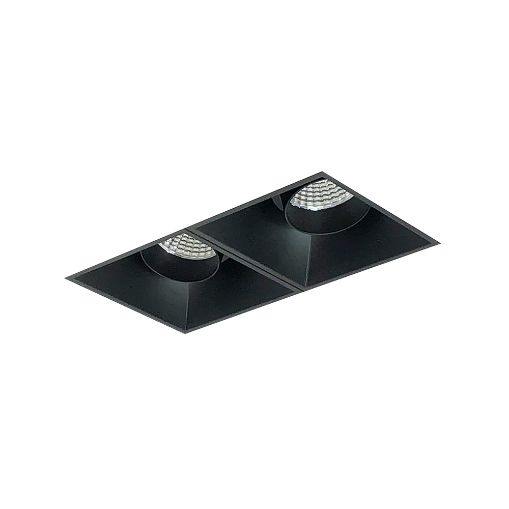 Iolite MLS 2-Head Trimless Reflector Kit, 2700K, 1000lm, Black Adj. Snoot Trims