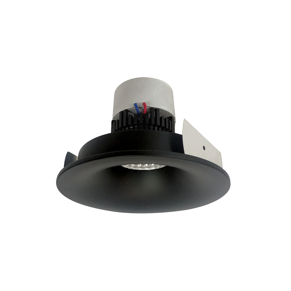 4&#34; Pearl LED Round Bullnose Retrofit, 1000lm / 12W, 2700K, Black Finish