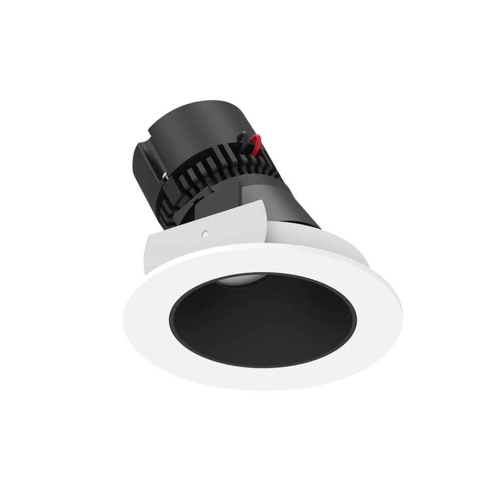4&#34; Pearl Low Voltage LED Round Adjustable Slot Retrofit, 1050lm / 11W, 2700K, Black Reflector /