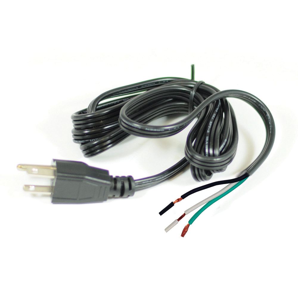 72&#34; LEDUR Hardwire Connector Cable, Black