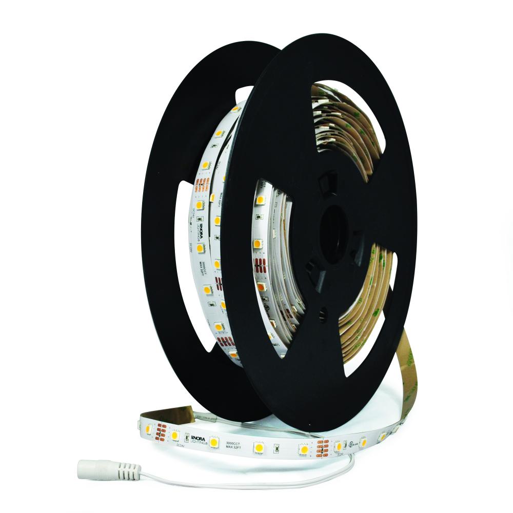Hy-Brite 100&#39; 24V Continuous LED Tape Light, 375lm / 4.25W per foot, 2700K, 90+ CRI