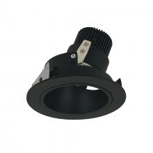 Nora NIO-4RD27QBB - 4" Iolite LED Round Adjustable Deep Reflector, 10-Degree Optic, 800lm / 12W, 2700K, Black