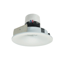 Nora NPR-4RNB27XMPW - 4" Pearl LED Round Bullnose Retrofit, 1000lm / 12W, 2700K, Matte Powder White Finish