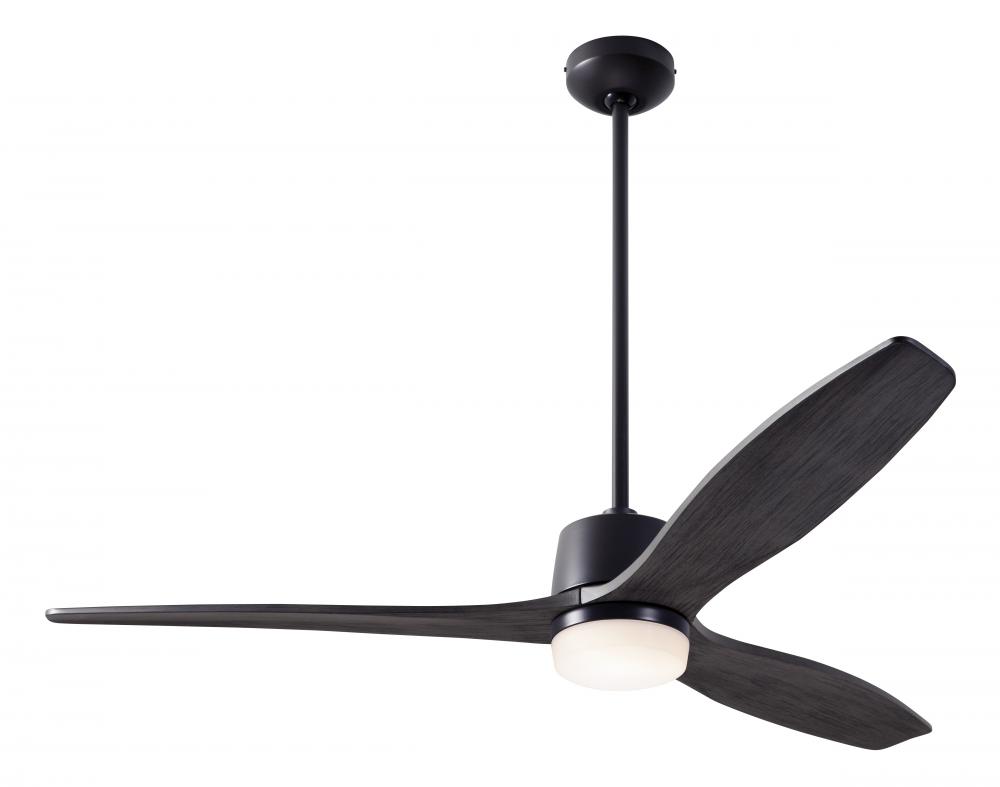 Arbor DC Fan; Dark Bronze Finish; 54&#34; Ebony Blades; 17W LED; Wall/Remote Combo Control