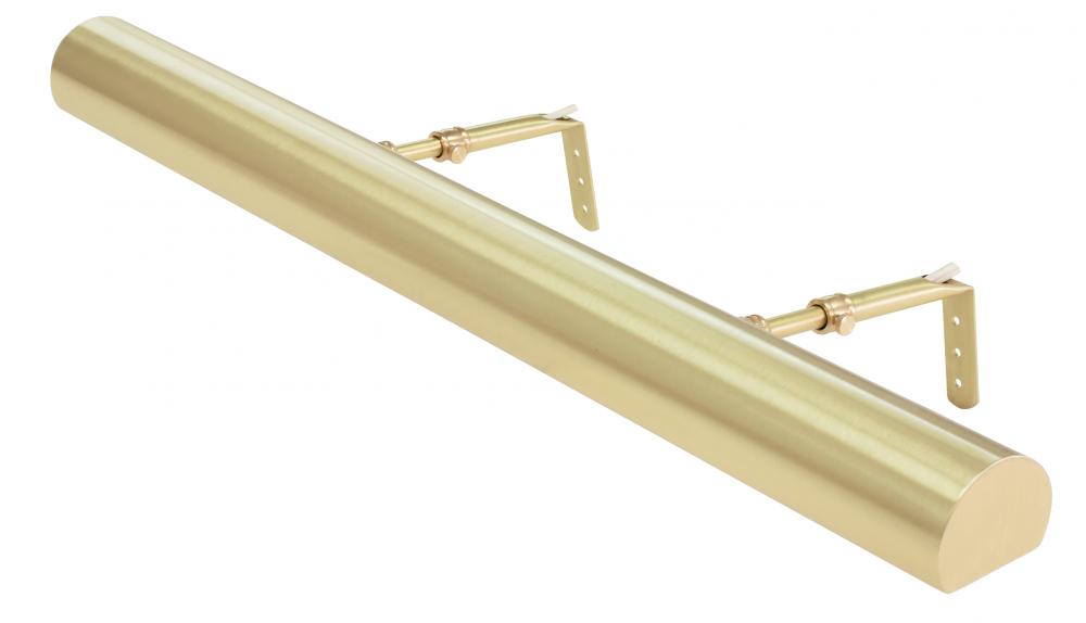 Contemporary 24&#34; Satin Brass Plug-In Picture Lights