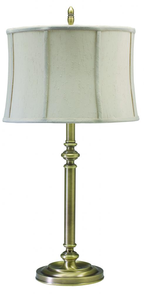 Coach 30&#34; Antique Brass Table Lamps