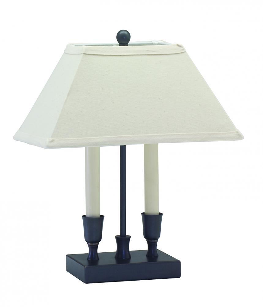 Coach 15&#34; Oil Rubbed Bronze Table Lamps