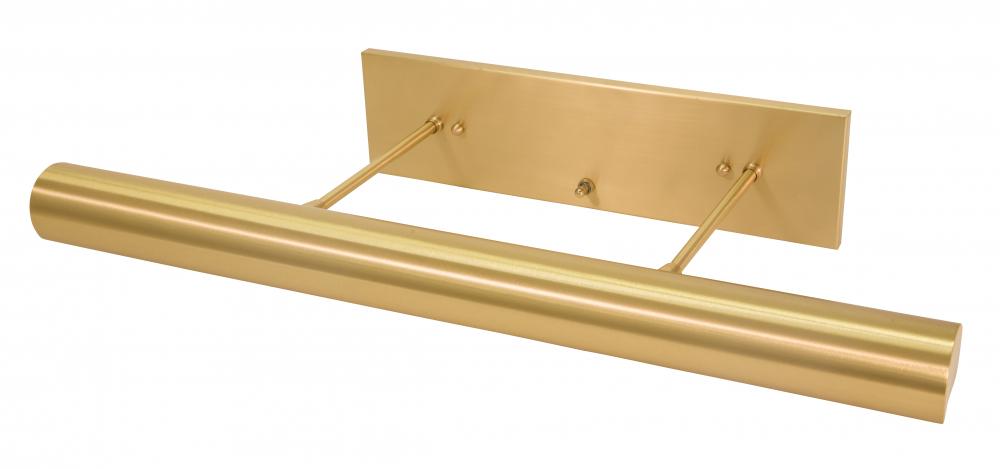 Direct Wire Contemporary 24&#34; Satin Brass Plug-In Picture Lights