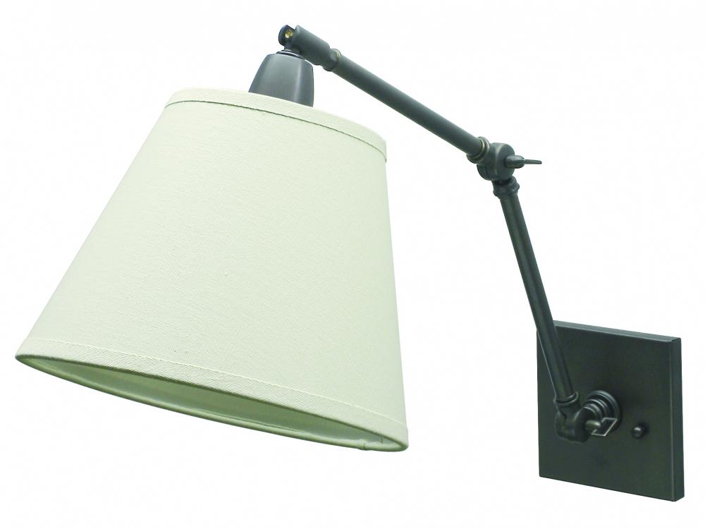 Direct Wire 20&#34; Oil Rubbed Bronze Library Lamp