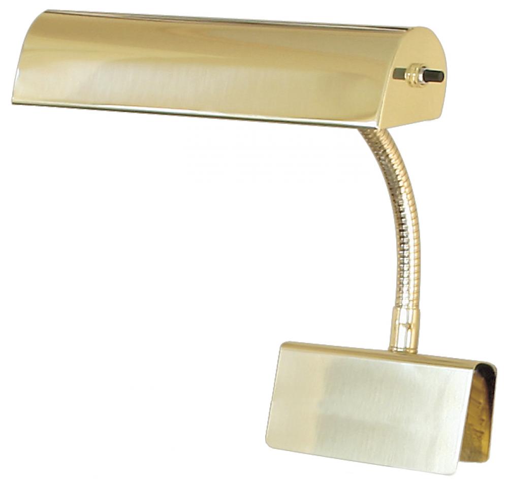 Grand Piano Lamp 10&#34; Polished Brass