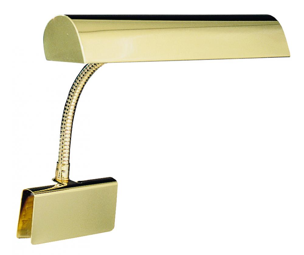 Grand Piano Lamp 14&#34; Polished Brass