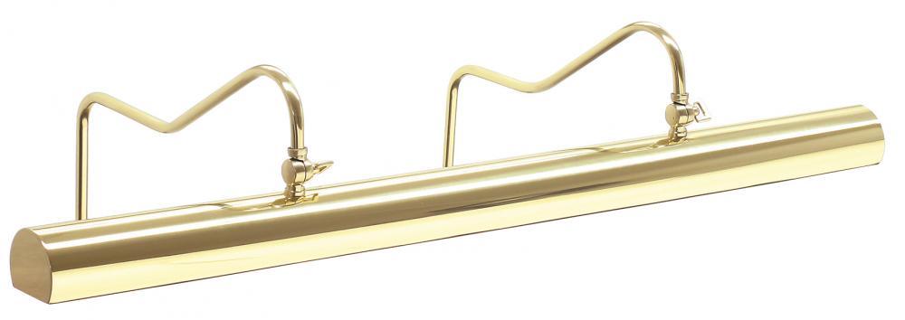 Hyde Park 30&#34; Polished Brass Plug-In Picture Lights