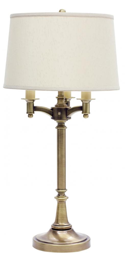 Lancaster 31.75&#34; Antique Brass Six Way Table Lamps