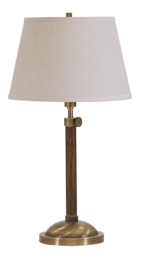 Richmond Adjustable Antique Brass Table Lamps