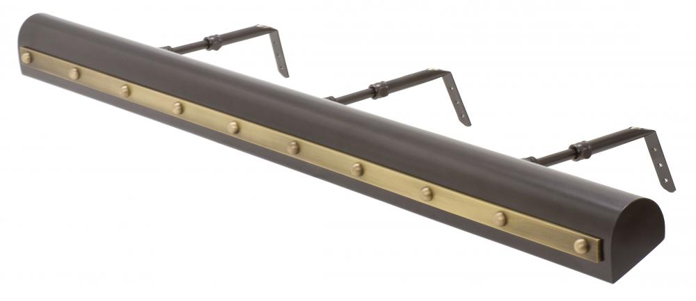 Traditional 36&#34; Plug-In Picture Lights with Rivet Motif (Ball & Strap)