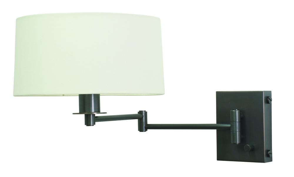 Wall Swing Lamp in Oil Rubbed Bronze with Full Range Dimmer