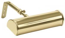 House of Troy ABLED7-61 - Advent 7" Polished Brass Battery Picture Lights Operated LED Plug-In Picture Lights