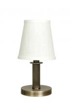 House of Troy B202-AB - Bryson Mini Reeded Column Antique Brass Accent Lamp