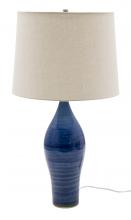 House of Troy GS170-BG - Scatchard 27" Stoneware Table Lamps in Blue Gloss