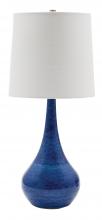 House of Troy GS180-BG - Scatchard 22.5" Stoneware Table Lamps in Blue Gloss