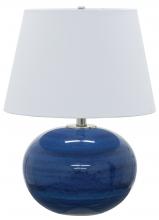 House of Troy GS700-BG - Scatchard 22" Stoneware Table Lamps in Blue Gloss