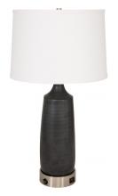 House of Troy GSB105-BM - Scatchard Table Lamps with Sn Metal USB Base In Black Matte
