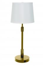 House of Troy KL350-BB - Killington Brushed Brass Table Lamp with USB Port and Hardback Shade