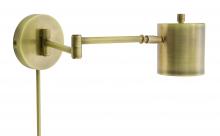 House of Troy MO275-AB - Morris Adjustable LED Wall Swings In Antique Brass