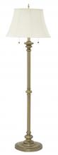 House of Troy N601-AB - Newport 57.5" Antique Brass Floor Lamps