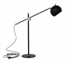 House of Troy OR750-BLKSN - Orwell LED Counterbalance Table Lamps in Black with Satin Nickel Accents