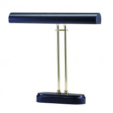 House of Troy P16-D02-617 - Digital Piano Lamp 16" Black with Polished Brass Accents