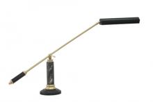House of Troy PLED192-617 - Counter Balance Polished Brass and Black Marble LED Piano and Desk Lamps