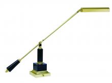 House of Troy PS10-190-M - Counter Balance Polished Brass and Black Marble Piano and Desk Lamps