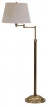 House of Troy R401-AB - Richmond Swing Arm Antique Brass Floor Lamps