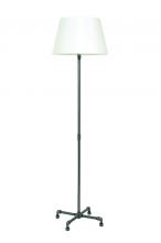 House of Troy ST600-GT - Studio Industrial Granite Floor Lamp with Fabric Shade